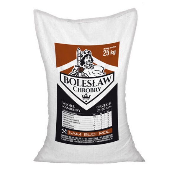 Obrazek Węgiel Orzech 25-50 Bolesław Chrobry 25kg K
