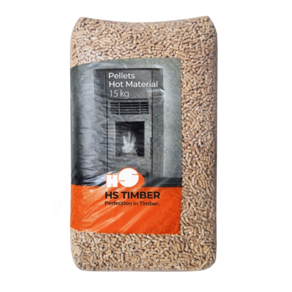 Obrazek Pellet drz. HS TIMBER EN Plus A1/DIN Plus 6mm 15kg